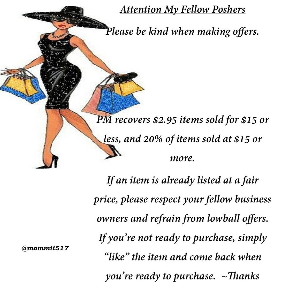 Remember to make reasonable offers.